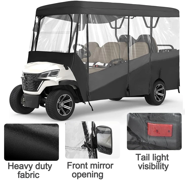6 Passenger Golf Cart Rain Cover manufacturers