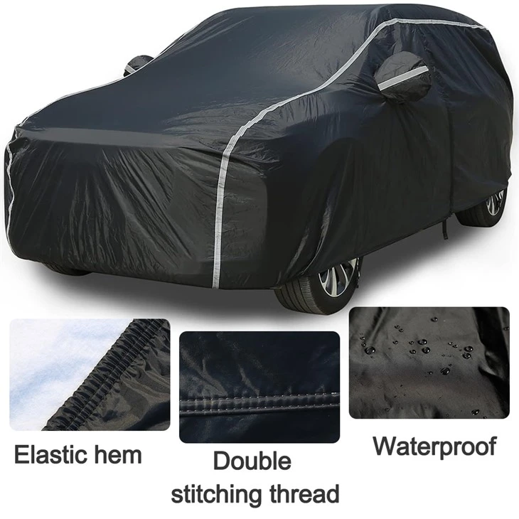 All Weather Full Exterior Car Covers With Zipper Door manufacturers