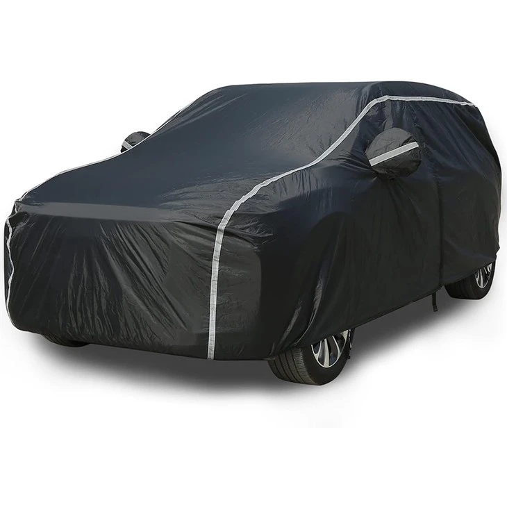 All Weather Full Exterior Car Covers With Zipper Door