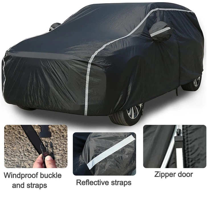 All Weather Full Exterior Car Covers With Zipper Door suppliers
