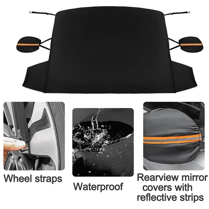 Heavy Duty 600D Windshield Snow Cover manufacturers