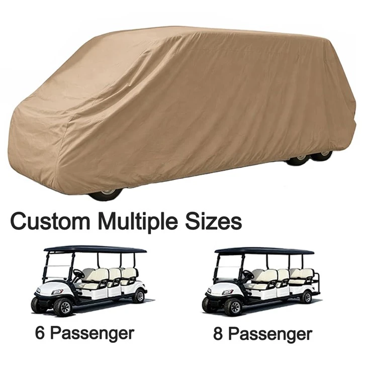 Heavy Duty 8 Passenger Golf Cart Cover factory