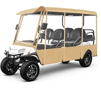 600D 4 6 Passenger Golf Cart Rain Cover