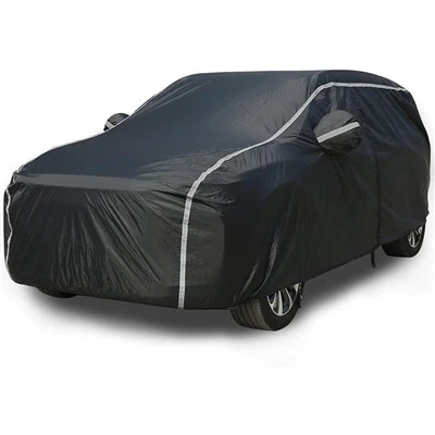 All Weather Full Exterior Car Covers With Zipper Door