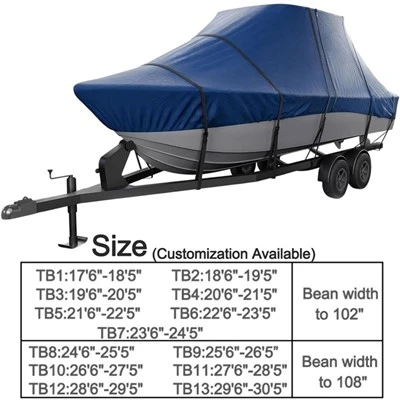 All-Weather Protection T-Top Boat Cover